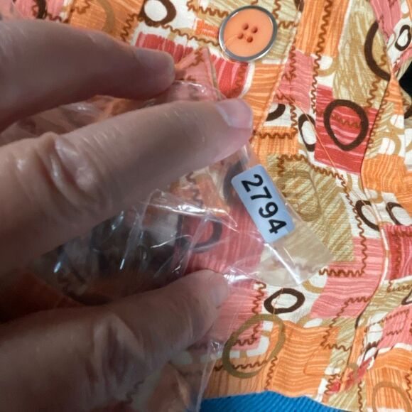 C.J.Banks size 1X geo print vest drawstring waist - Picture 12 of 12